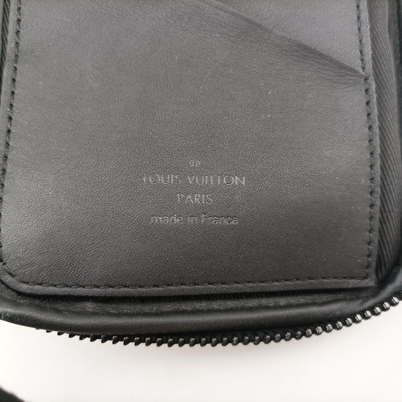 NIGO collaboration Double phone pouch EBENE Damier Giant N40377 IC chipNIGOコラボ ダブルフォンポーチ エベヌ ダミエ ジャイアント N40377 ＩＣチップ
