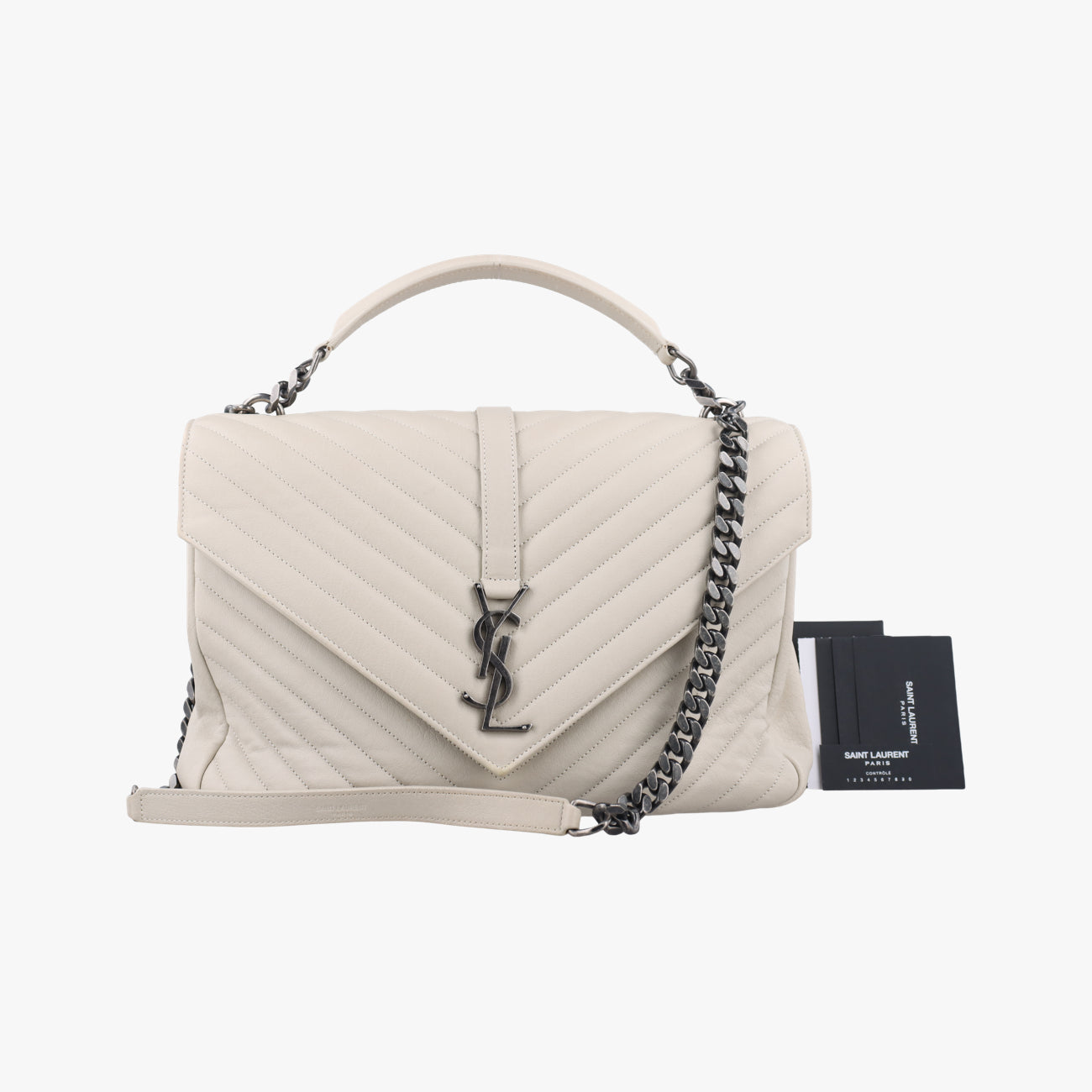 COLLEGE White Leather 487212 LND487212.0918カレッジ ホワイト レザー 487212 LND487212.0918