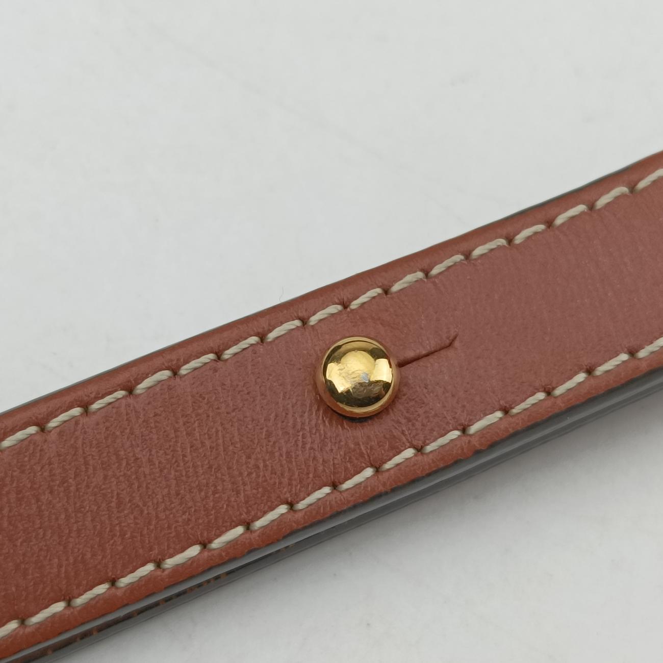 Mini Triomphe Brown PVC coated canvas  F-SD-0292ミニ トリオンフ ブラウン PVCコーティングキャンバス  F-SD-0292