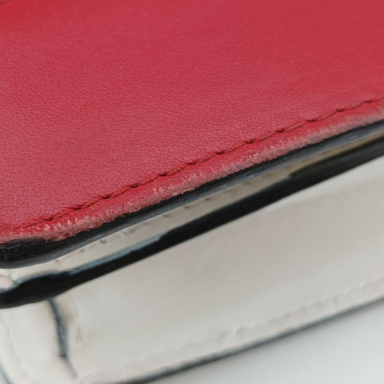 Dionysus White x navy x red Leather 448075 B021473973ディオニュソス ホワイト×ネイビー×レッド レザー 448075 B021473973