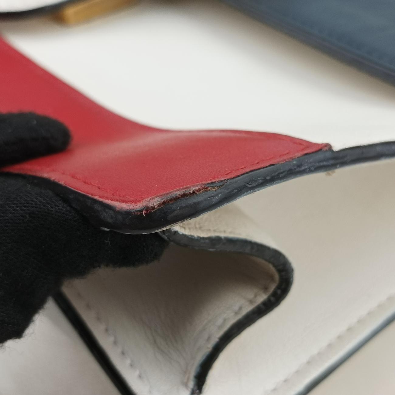 Dionysus White x navy x red Leather 448075 B021473973ディオニュソス ホワイト×ネイビー×レッド レザー 448075 B021473973