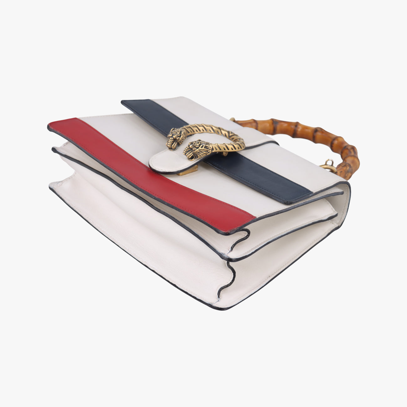 Dionysus White x navy x red Leather 448075 B021473973ディオニュソス ホワイト×ネイビー×レッド レザー 448075 B021473973