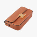 Triomphe Brown Leather  W-CU-3221トリオンフ ミディアム ブラウン レザー  W-CU-3221