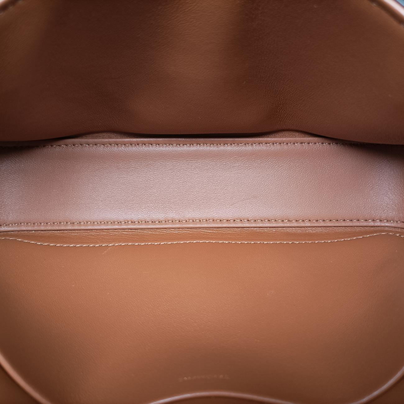 Triomphe Brown Leather  W-CU-3221トリオンフ ミディアム ブラウン レザー  W-CU-3221