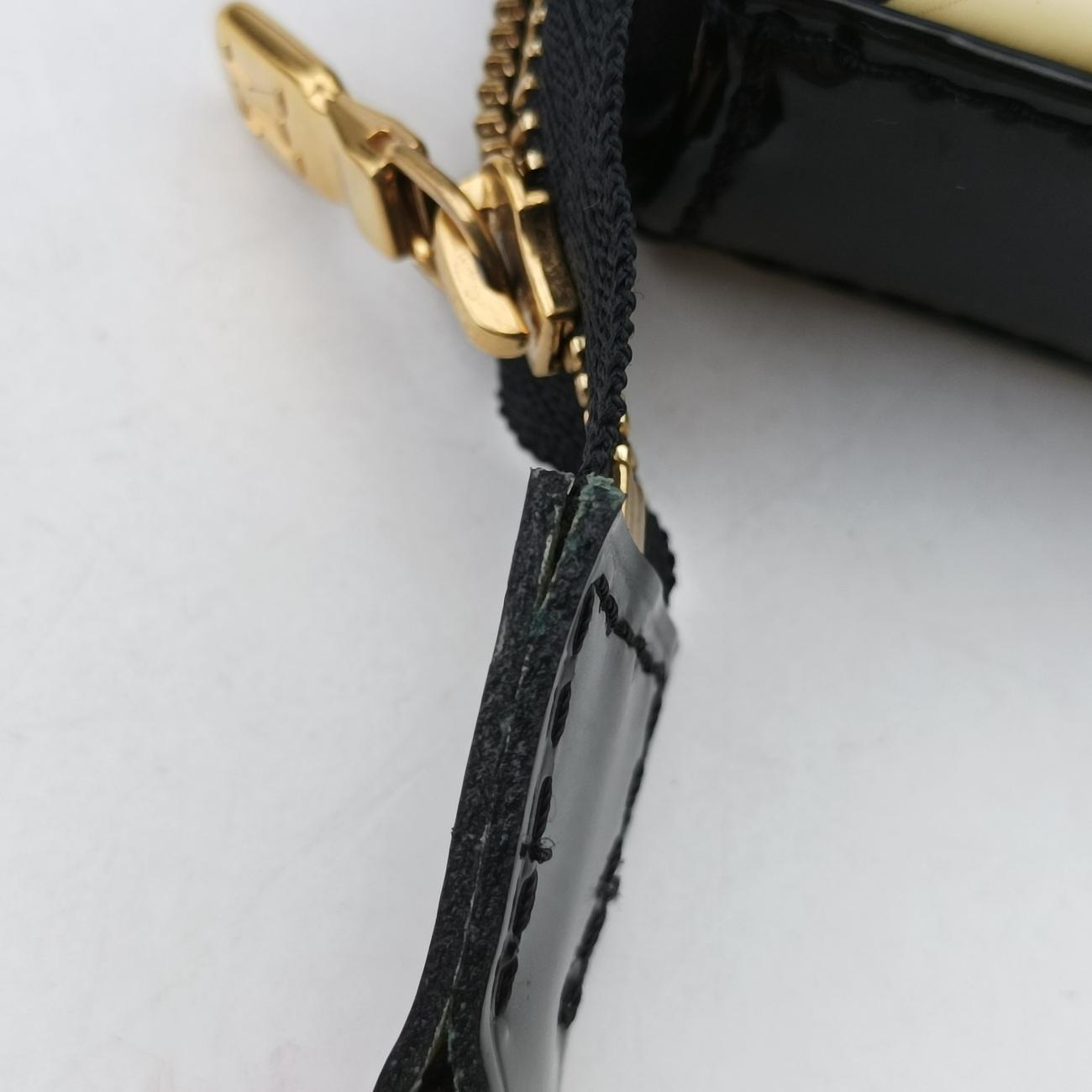 Pochette Accessoires Sticker White×multi Vernis M90928 DR0165ポシェット アクセソワール スティッカー ブロン×マルチ ヴェルニ M90928 DR0165