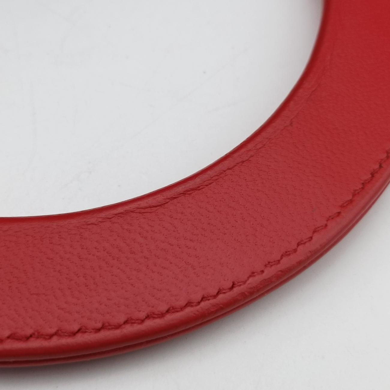 Lady Dior Red lambskin  16-BO-0113レディディオール レッド ラムスキン  16-BO-0113