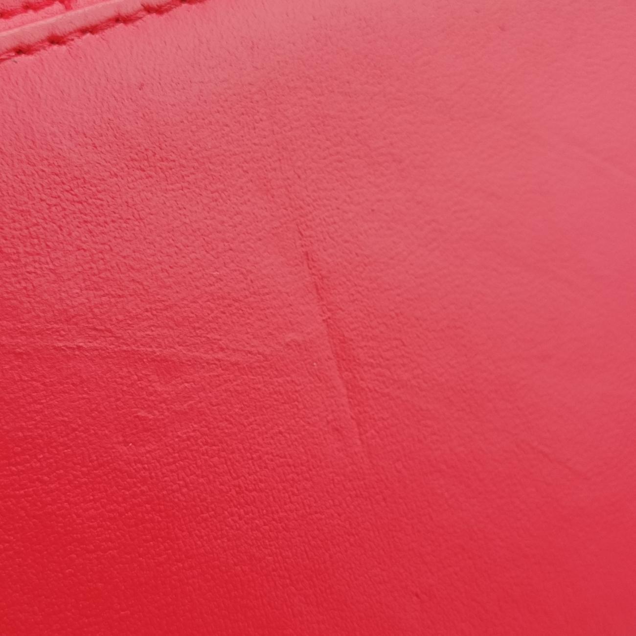 Lady Dior Red lambskin  16-BO-0113レディディオール レッド ラムスキン  16-BO-0113
