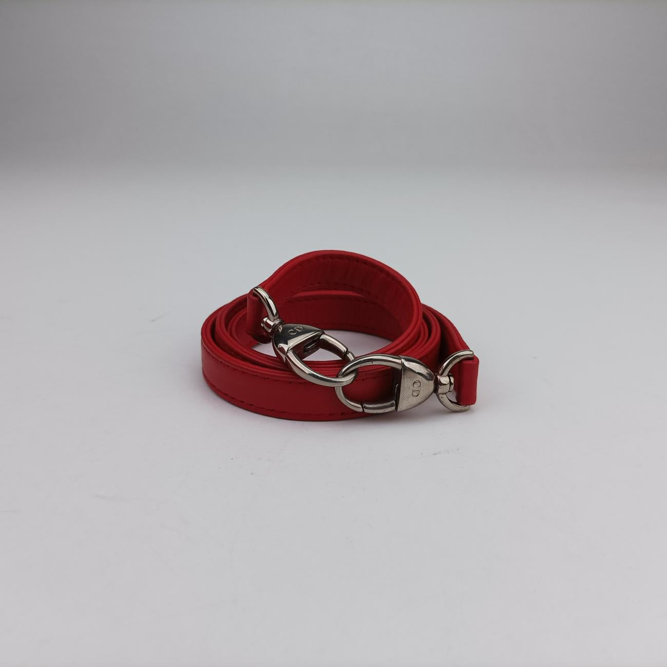 Lady Dior Red lambskin  16-BO-0113レディディオール レッド ラムスキン  16-BO-0113