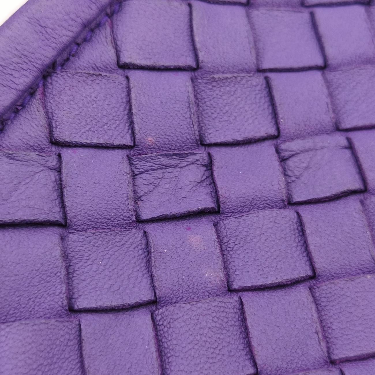 Intrecciato Purple lambskin  B00792291Tイントレチャート パープル ラムスキン  B00792291T