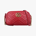 GG Marmont Red Leather 447632 D024293178GGマーモント レッド レザー 447632 D024293178