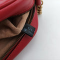 GG Marmont Red Leather 447632 D024293178GGマーモント レッド レザー 447632 D024293178