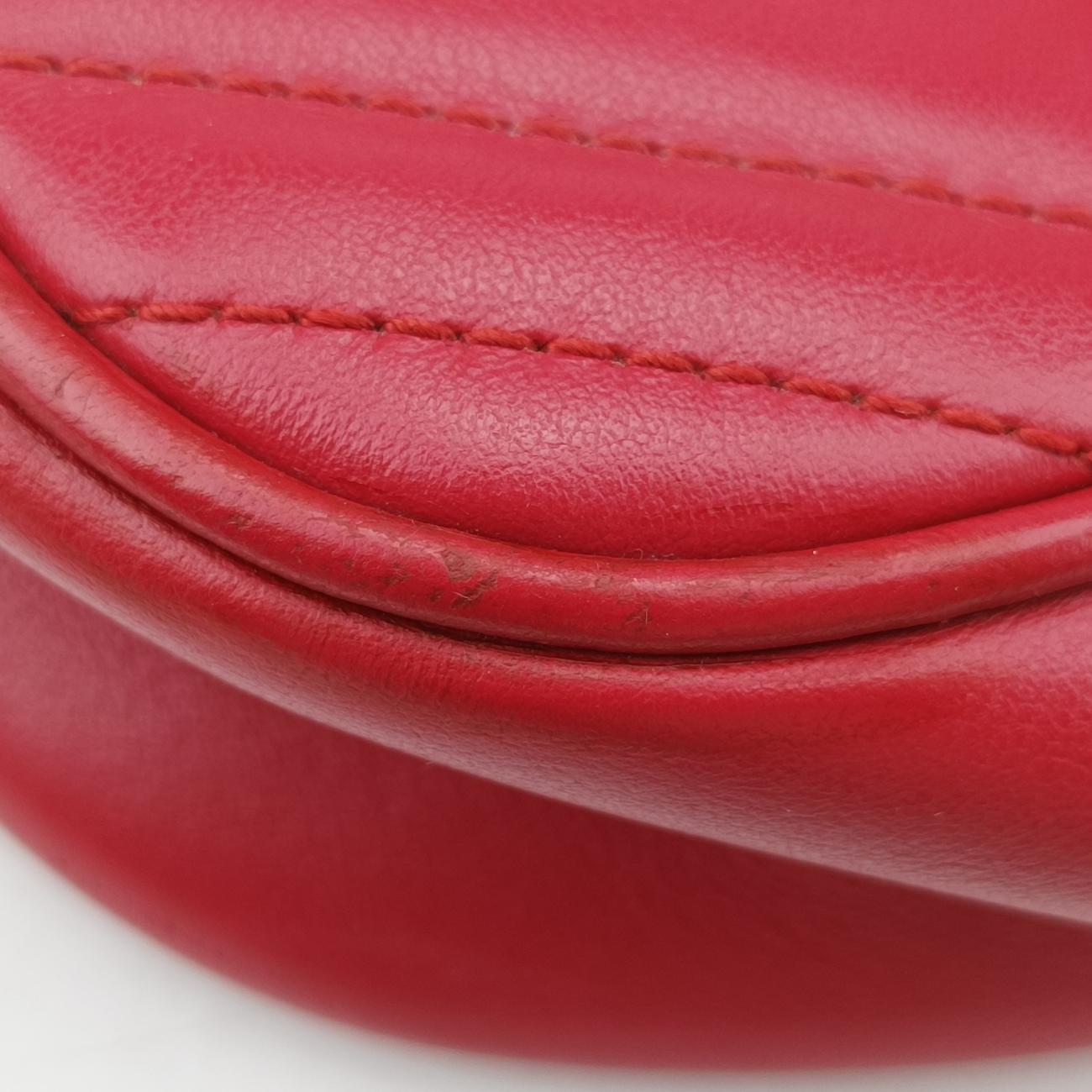 GG Marmont Red Leather 447632 D024293178GGマーモント レッド レザー 447632 D024293178