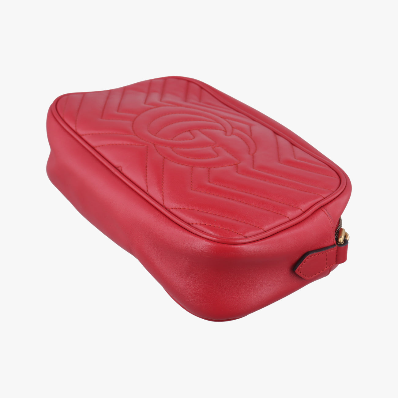 GG Marmont Red Leather 447632 D024293178GGマーモント レッド レザー 447632 D024293178