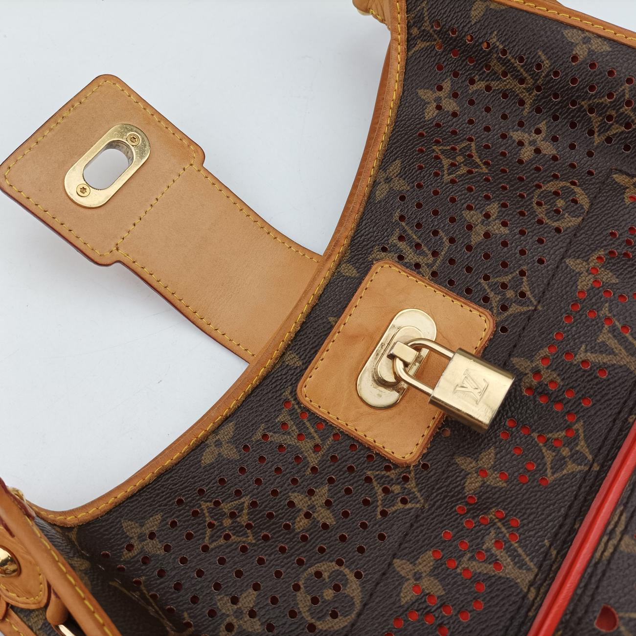 Musette brown×Orange Monogram Perforated M95174ミュゼット モノグラム/ブラウン系×オランジュ モノグラム ペルフォ M95174