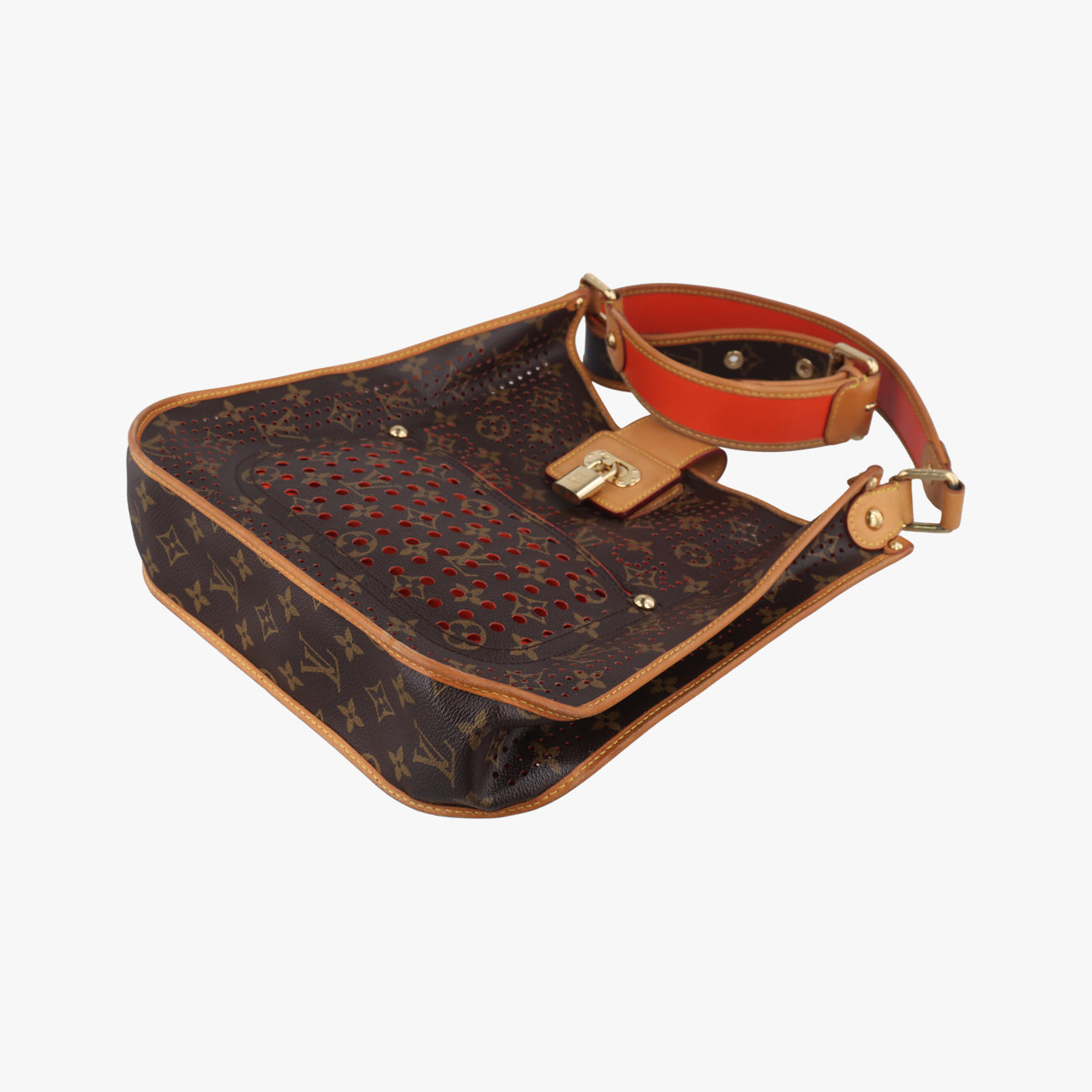 Musette brown×Orange Monogram Perforated M95174ミュゼット モノグラム/ブラウン系×オランジュ モノグラム ペルフォ M95174