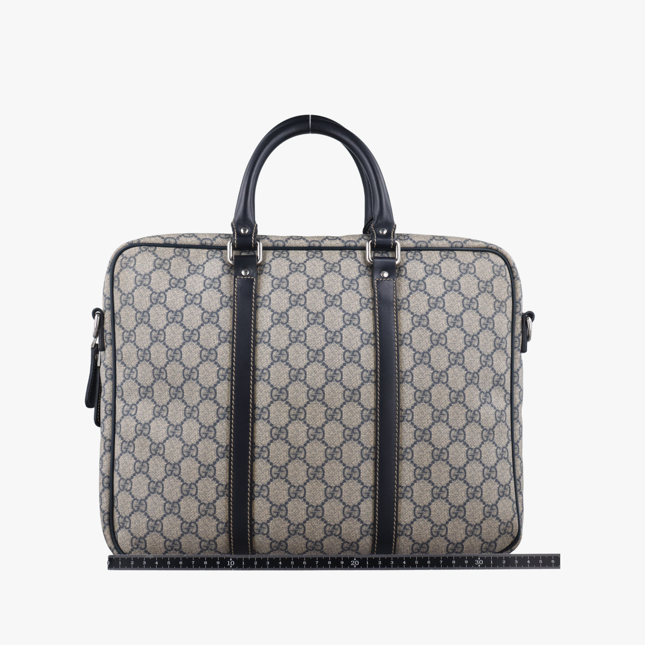 GG Supreme Briefcase Business Navy PVC coated canvas 223667 A012328320GGスプリーム ブリーフケース ビジネス ネイビー PVCコーティングキャンバス 223667 A012328320