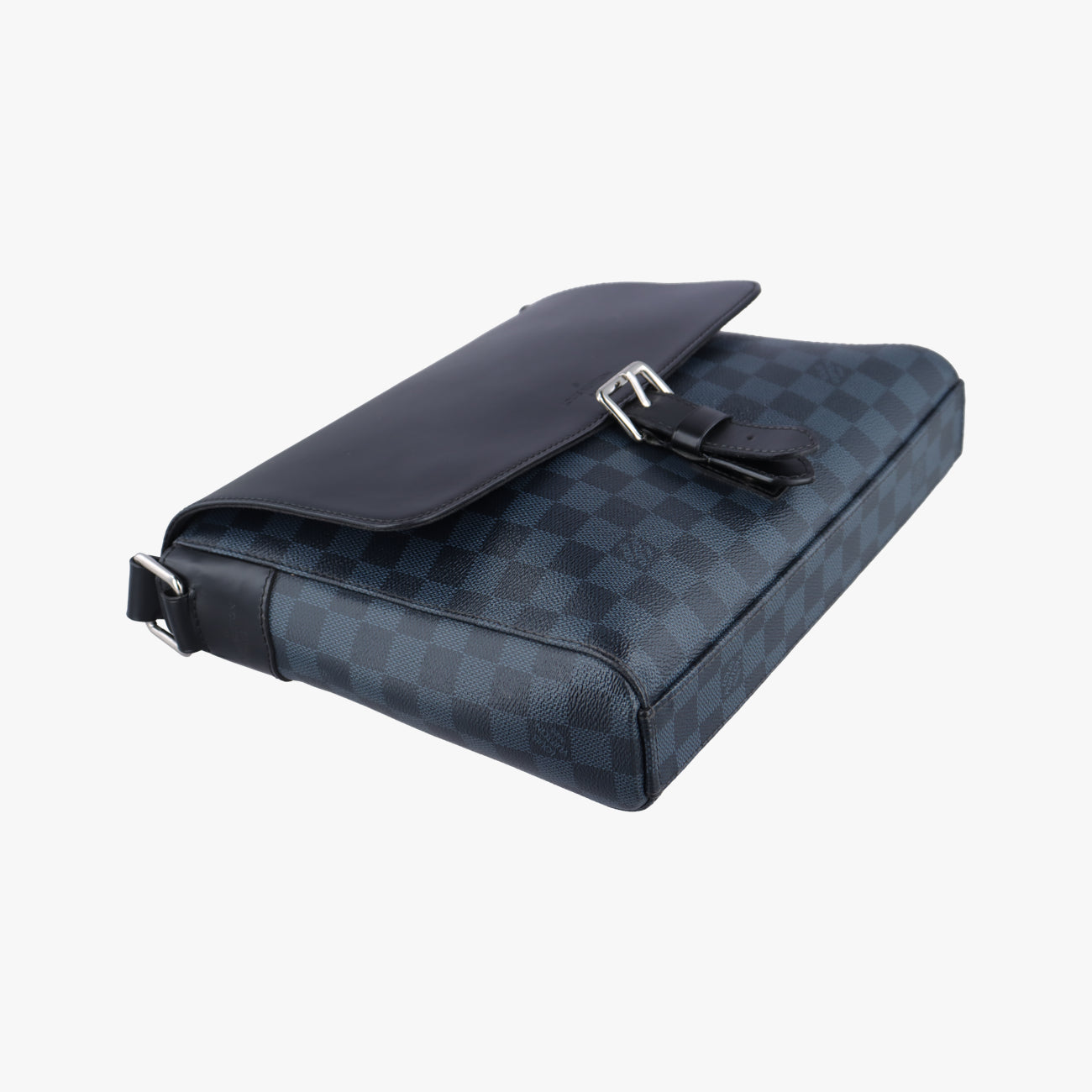 Newport Messenger PM black x blue Damier Cobalt N41587 DR3166ニューポート メッセンジャーPM ブラック x ブルー ダミエ コバルト N41587 DR3166