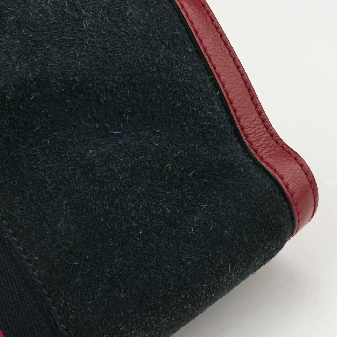 Ophidia Blue×red Suede × leather 503877 H025926426オフィディア ブルー×レッド スエード×レザー 503877 H025926426