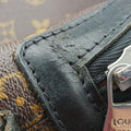 TORRES Brown×black Monogram Macassar×calf leather M40387 SR0122トーレス モノグラム/ブラウン系×ブラック モノグラムマカサー×カーフレザー M40387 SR0122