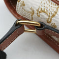 FOLCO Triomphe White×brown PVC coated canvas  U-CU-0241ファルコ トリオンフ ホワイト×ブラウン PVCコーティングキャンバス  U-CU-0241
