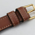 FOLCO Triomphe White×brown PVC coated canvas  U-CU-0241ファルコ トリオンフ ホワイト×ブラウン PVCコーティングキャンバス  U-CU-0241