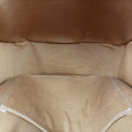 FOLCO Triomphe White×brown PVC coated canvas  U-CU-0241ファルコ トリオンフ ホワイト×ブラウン PVCコーティングキャンバス  U-CU-0241