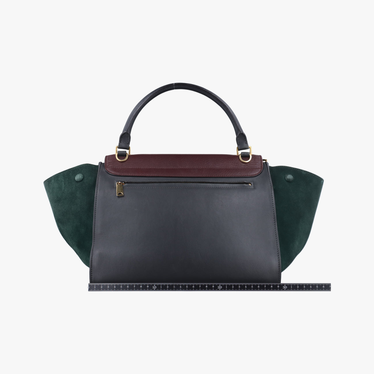 Trapeze Navy x Black x Bordeaux Leather x suede  U-MP-0132トラペーズミディアム ネイビー×ブラック×ボルドー レザー×スエード  U-MP-0132