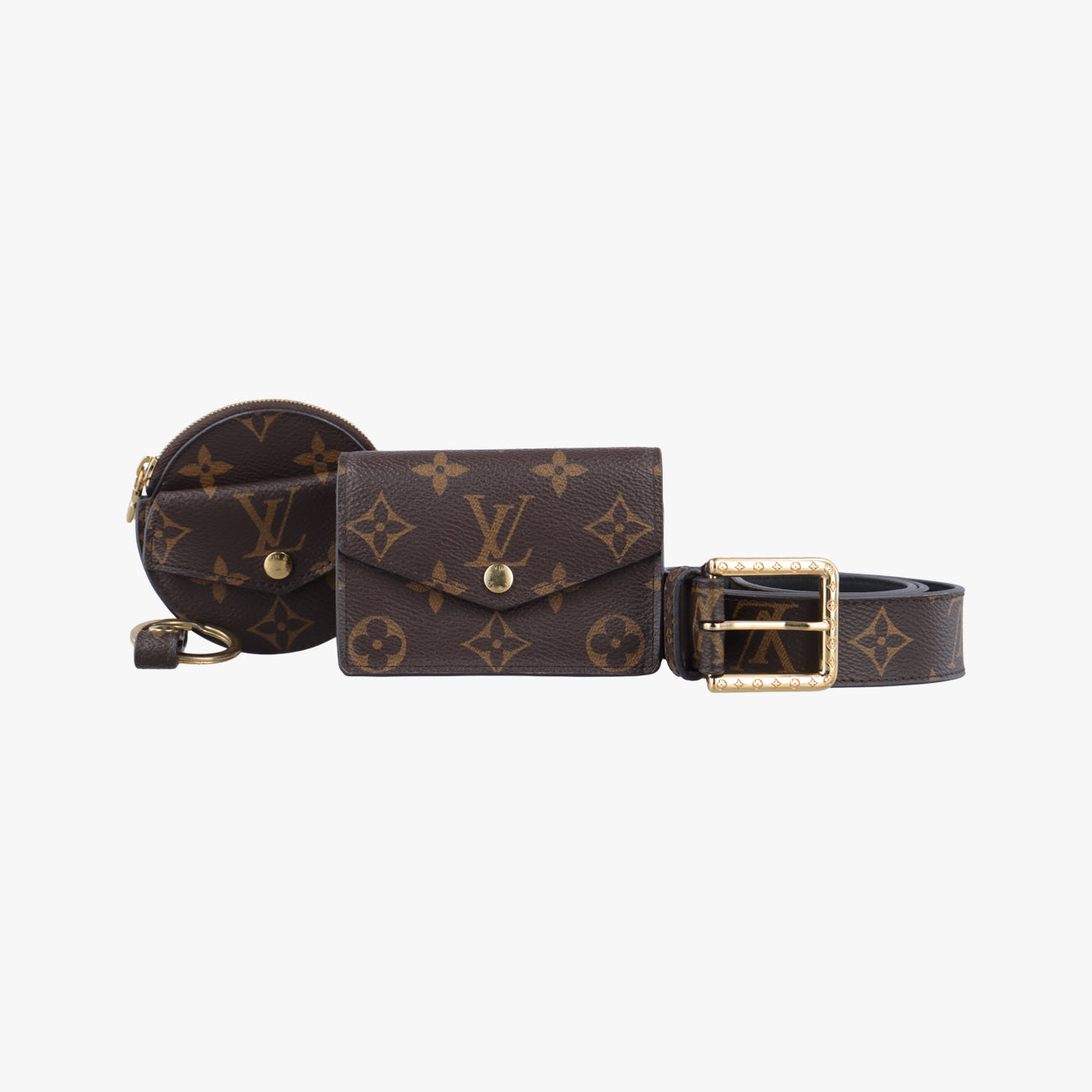 Daily Multi Pocket Belt Brown Monogram Canvas M0236U CT0290デイリー マルチ ポケット ベルト モノグラム/ブラウン系 モノグラムキャンバス M0236U CT0290