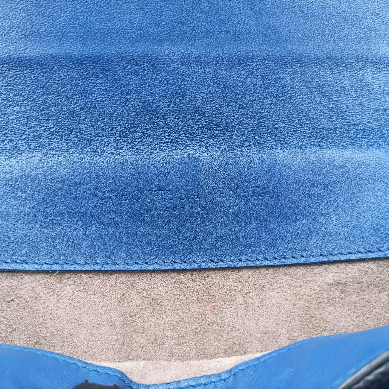 Interecciato Mini Glass Blue lambskin  B02831997Qイントレチャート ブルー ラムスキン  B02831997Q
