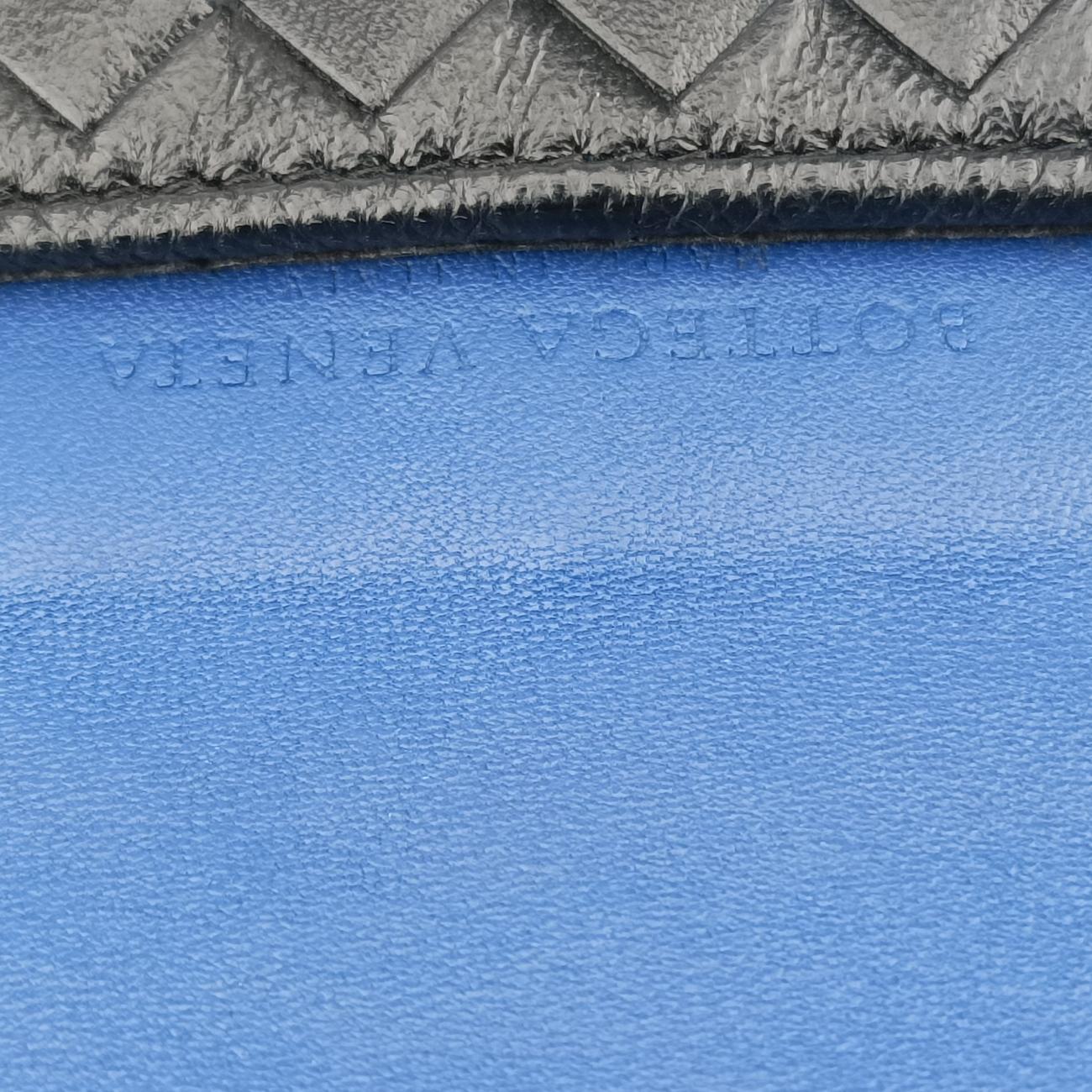 Interecciato Mini Glass Blue lambskin  B02831997Qイントレチャート ブルー ラムスキン  B02831997Q