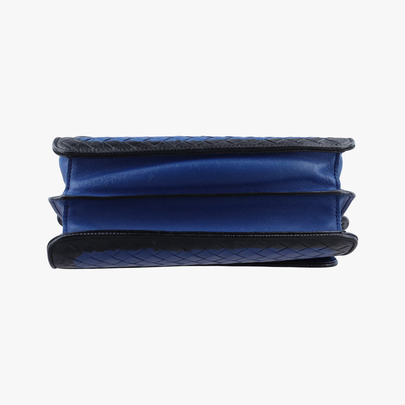Interecciato Mini Glass Blue lambskin  B02831997Qイントレチャート ブルー ラムスキン  B02831997Q