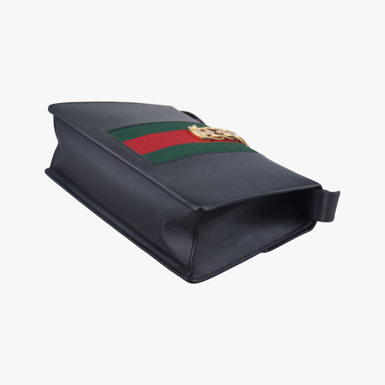 Sylvie Black×green×red Leather 421882 H020496257シルヴィ ブラック×グリーン×レッド レザー 421882 H020496257