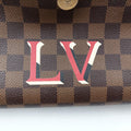 Beaubourg Satchel MM EBENE×Scarlet Damier Canvas N40176 DR1149ボブールMM エベーヌ×スカーレット ダミエキャンバス N40176 DR1149