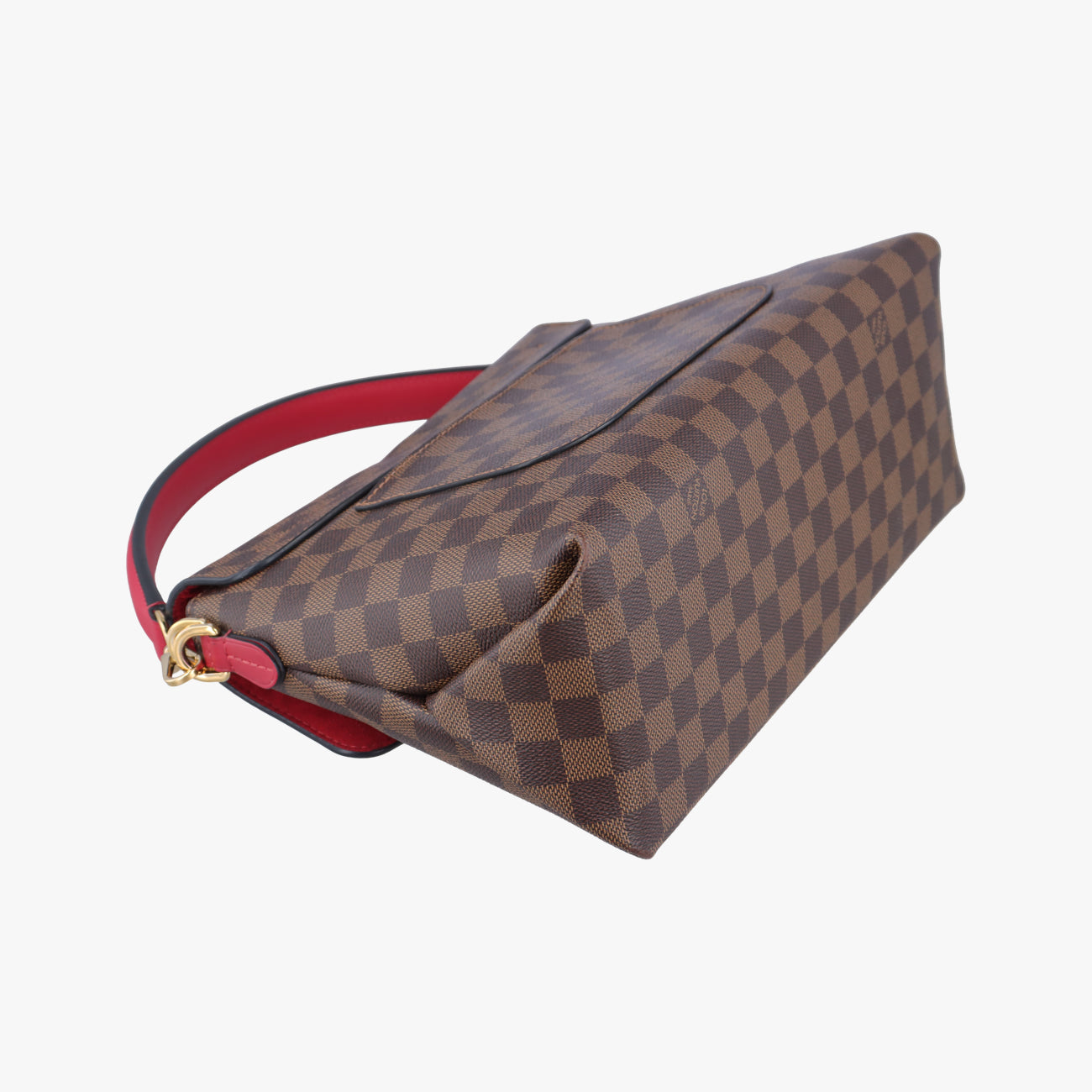 Beaubourg Satchel MM EBENE×Scarlet Damier Canvas N40176 DR1149ボブールMM エベーヌ×スカーレット ダミエキャンバス N40176 DR1149