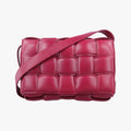 Padded CASSETTE Purple lambskin  B08353359Tパデッド カセット パープル ラムスキン  B08353359T