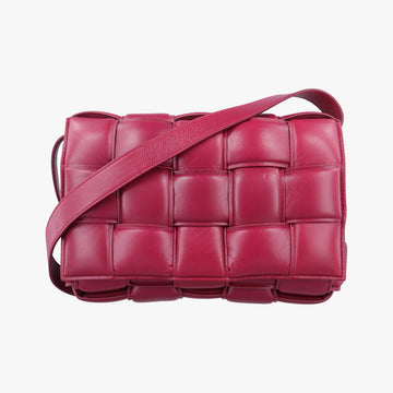 Padded CASSETTE Purple lambskin  B08353359Tパデッド カセット パープル ラムスキン  B08353359T