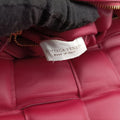Padded CASSETTE Purple lambskin  B08353359Tパデッド カセット パープル ラムスキン  B08353359T