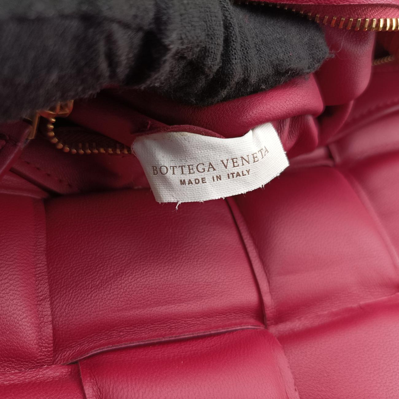 Padded CASSETTE Purple lambskin  B08353359Tパデッド カセット パープル ラムスキン  B08353359T