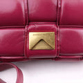 Padded CASSETTE Purple lambskin  B08353359Tパデッド カセット パープル ラムスキン  B08353359T