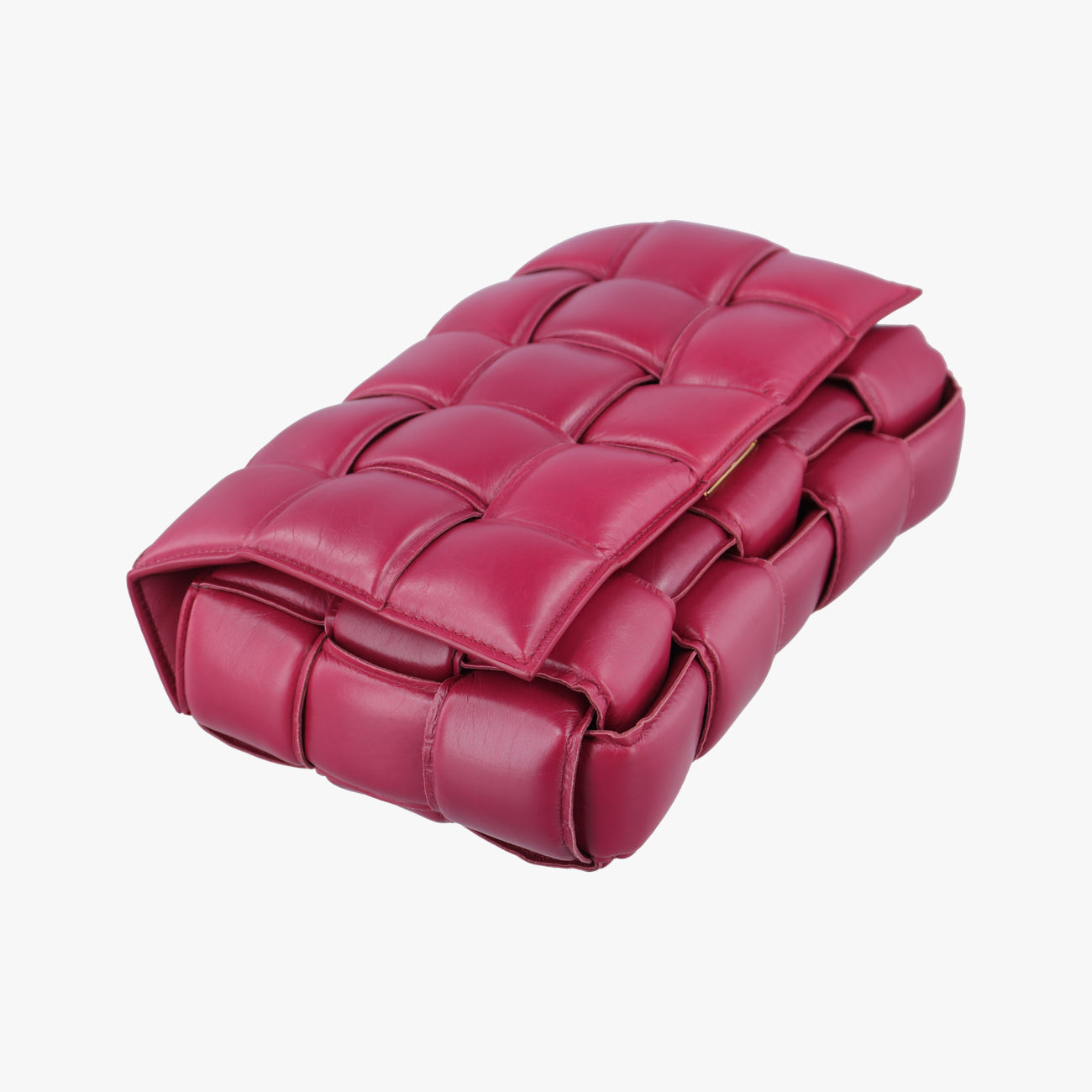 Padded CASSETTE Purple lambskin  B08353359Tパデッド カセット パープル ラムスキン  B08353359T