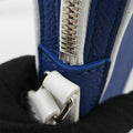 EVERYDAY LV DANUBE PPM Blue × white Leather M45893 IC chipエブリデイLV ダヌーヴ PPM 2021AW ブルー × ホワイト レザー M45893 ＩＣチップ