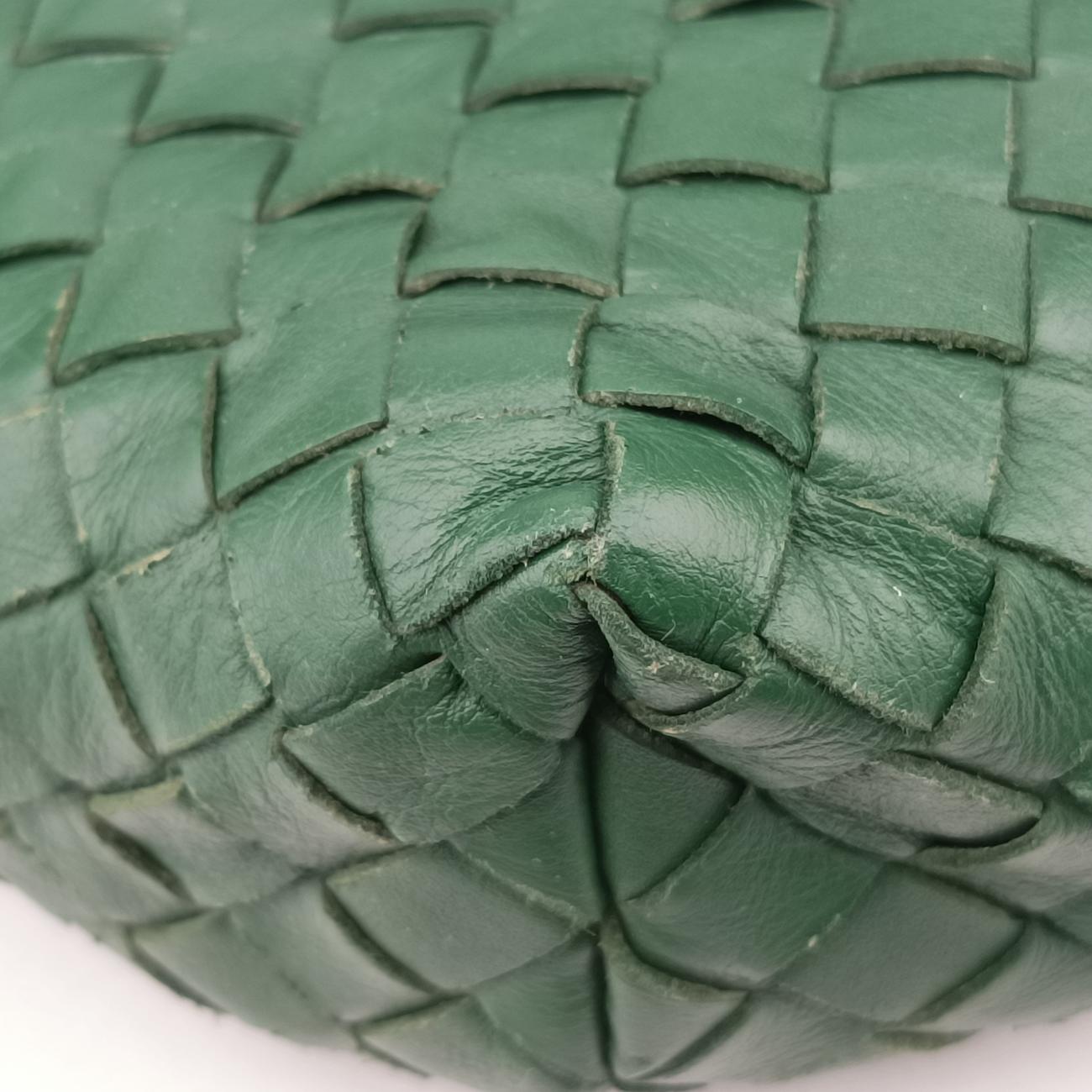 Intrecciato Green lambskin  B00654712Vイントレチャート グリーン ラムスキン  B00654712V