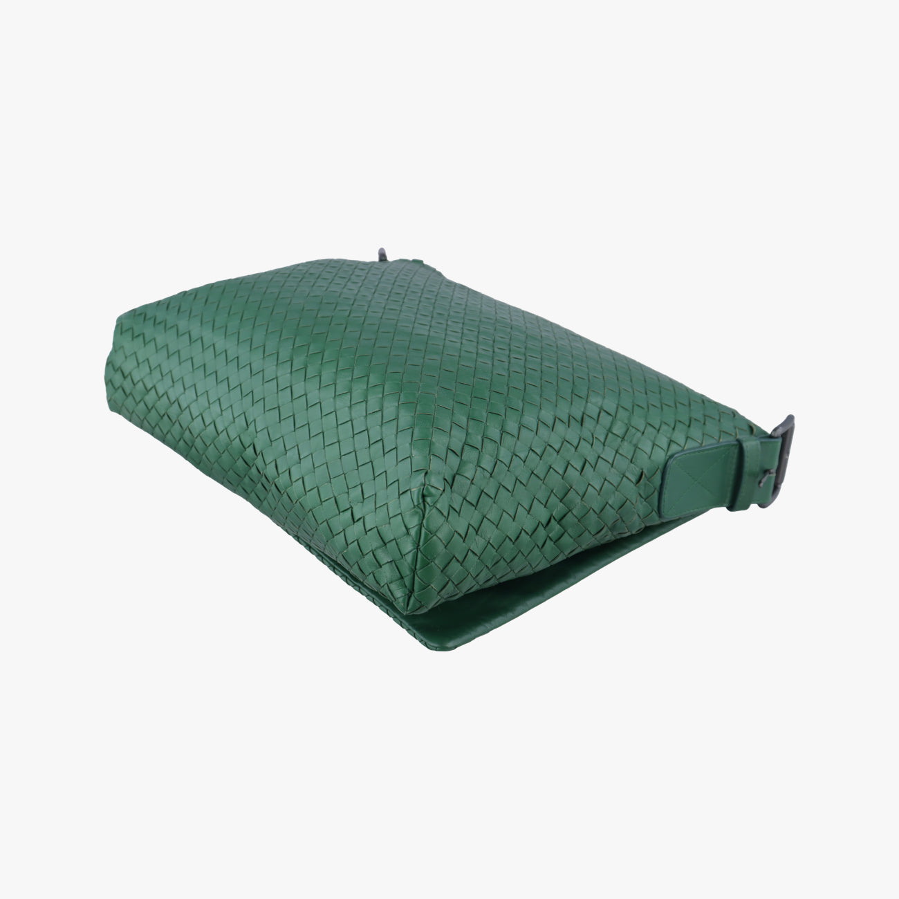 Intrecciato Green lambskin  B00654712Vイントレチャート グリーン ラムスキン  B00654712V