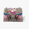 Dionysus Beige×Multicolour PVC coated canvas x suede 403348 A021488455ディオニュソス ベージュ×マルチカラー PVCコーティングキャンバス×スエード 403348 A021488455