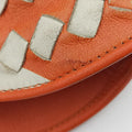 Intrecciato Orange×white lambskin  210615 VIHE1 9583 EPEV 2008 4198 Bイントレチャート オレンジ×ホワイト ラムスキン  210615 VIHE1 9583 EPEV 2008 4198 B