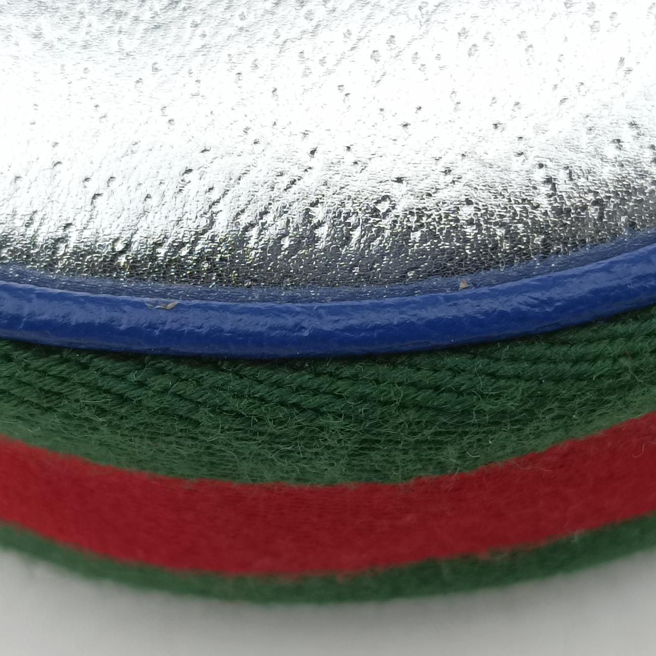 Good Game Mini Silver×Multicolour Leather × fabric 720530グッド ゲーム ミニ シルバー×マルチカラー レザー×ファブリック 720530