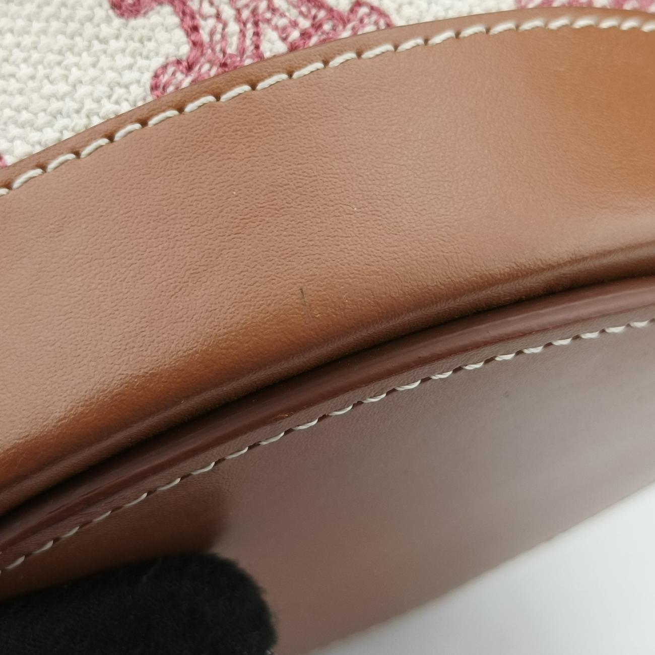 Tambour Triomphe Brown×multi Leather × fabric  S-GM-4280タンブール トリオンフ ブラウン×マルチ レザー×ファブリック  S-GM-4280