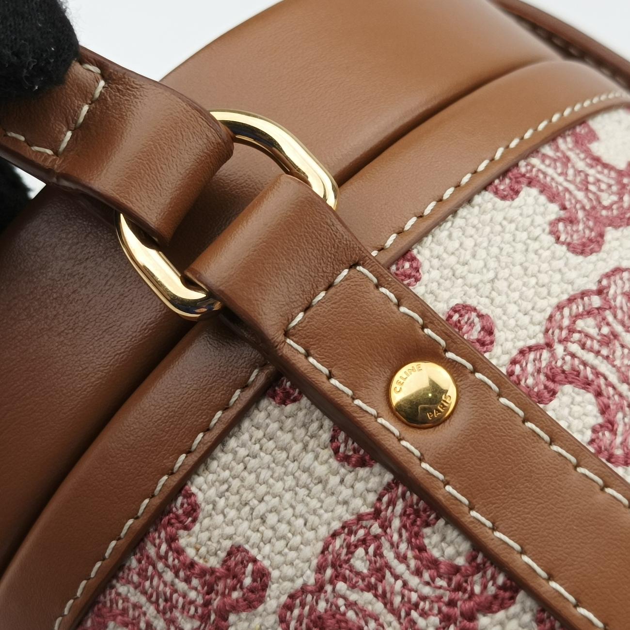 Tambour Triomphe Brown×multi Leather × fabric  S-GM-4280タンブール トリオンフ ブラウン×マルチ レザー×ファブリック  S-GM-4280