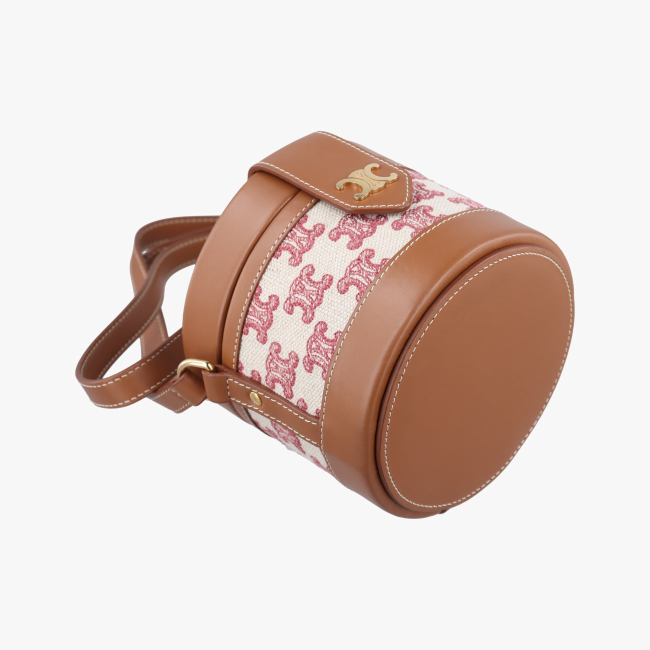 Tambour Triomphe Brown×multi Leather × fabric  S-GM-4280タンブール トリオンフ ブラウン×マルチ レザー×ファブリック  S-GM-4280