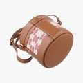 Tambour Triomphe Brown×multi Leather × fabric  S-GM-4280タンブール トリオンフ ブラウン×マルチ レザー×ファブリック  S-GM-4280